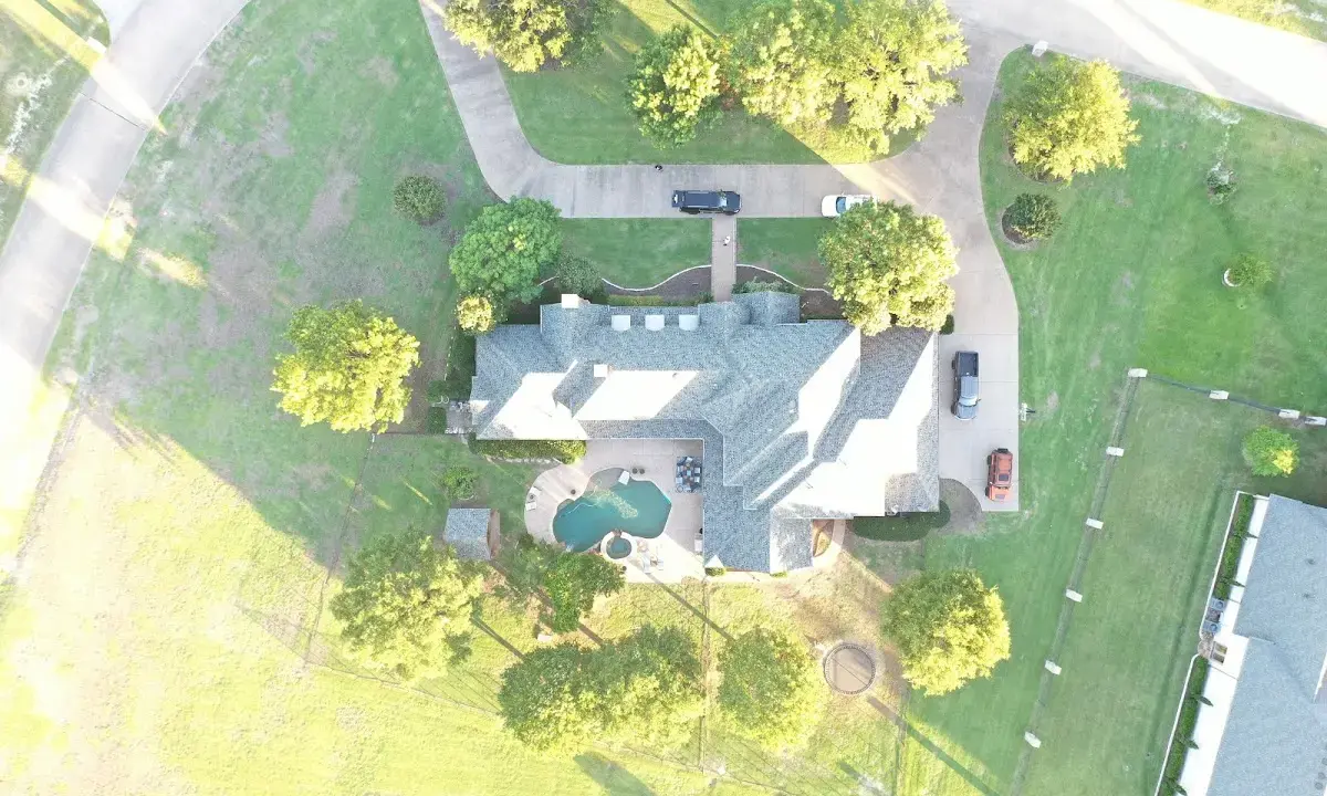 New shingle roof installation on a home in Lexington